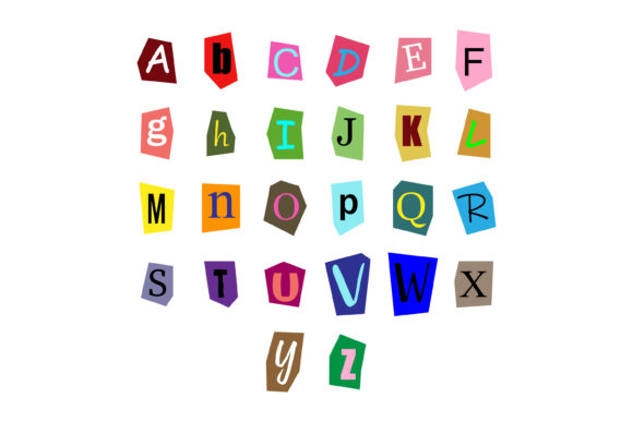 Download Colorful Font Set - Colorful Collection