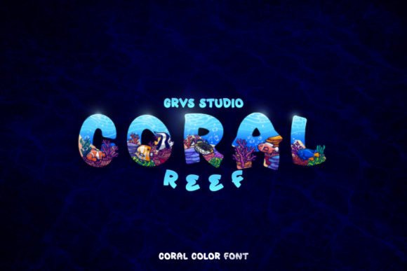 Download Grvs Coral Reef Colorful Decorative Svg - Colorful Collection
