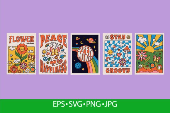 Download 70s Groovy Posters, Retro Print - Posters Collection